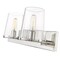 Z-Lite Callista 2 Light Vanity, Polished Nickel & Clear 3032-2V-PN - alternate 3